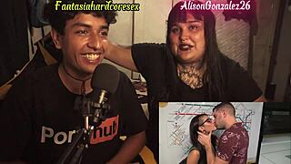 reacting to argentina's hottest porn then chubby alisongonzalez26 blows me