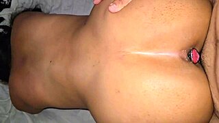 oh god doggystyle anal plug in my ass feels so intense during orgasm