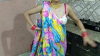 innocent indian bride sneaks kitchen fuck with devar and dirty hindi talk