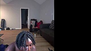 Whoa, darkchocolatebarbie's sloppy blowjob thru meta glasses view 😍🍆💦