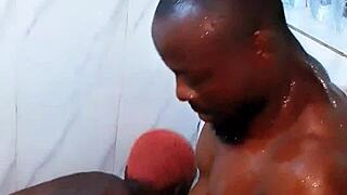 WOW! Sexyrita gives uncensored bath BBJ to BBC in live stream!