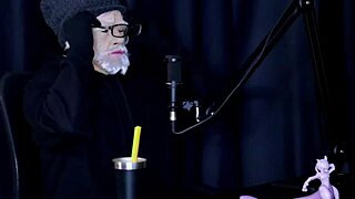 Watch Damiana's filthy interview explode with grandpa Moai's pervy antics part 5!