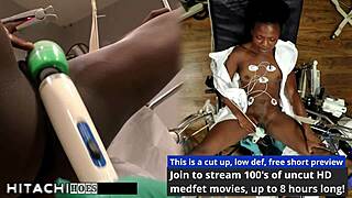 freshman rina arem squirms through mandatory hitachi orgasm in tampa doctor's office