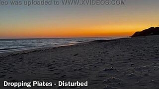 pov beach blonde pornstar bubbles massive ass on huge cock