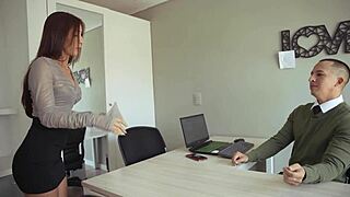 hey i tricked my boss with office pussy ride for that promotion fuck