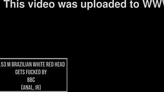 whoa white brazilian redhead jade fire takes bbc anal gape atm interracial 😲🍑💦