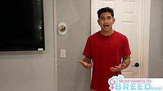 Stepsons fertile sperm saved deep in my pussy as I beg for breeding creampie!