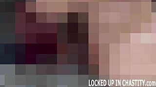 i lock your cock in cage tease mercilessly with toys pov