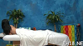 Whoa Petite Teen Gets Oiled Erotic Massage And Hard Fuck!