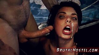 Police binds and whips tiny latina teen hard!