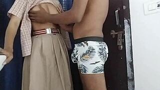 indian desi college girl FUCKED by big cock at school