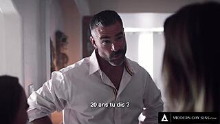 Naughty Anny Aurora Sneaks Bang with Best Friend's Stepdad