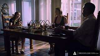 Naughty Anny Aurora Sneaks Bang with Best Friend's Stepdad