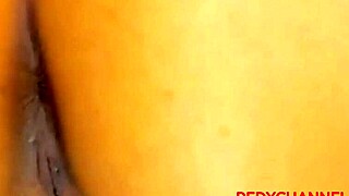 Dancehall Girlfriend Bent Over Doggystyle by Big Black Cock for KFC Cumshot
