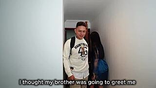 brother-in-law seduces me bends me over and fills my ass with cum