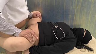 im the asian doc fuckin this bbw patient doggystyle n creampie her fat ass