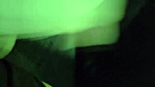 goth babe's sensual blindfolded blowjob has her gagging swallowing every drop close up 😈💦