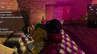 chiku escaped frenny's to be my personal big tits black cock whore!