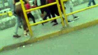 peruvian big ass nalgona bends over ready