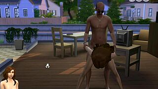 emo milf teen reads bible in sims 4 parody fantasy