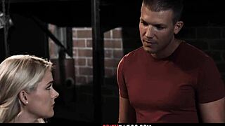 Blonde stepmom submits to stepson's kinky doggystyle pounding?
