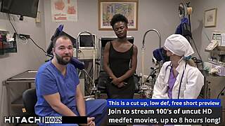 freshman rina arem squirms through mandatory hitachi orgasm in tampa doctor's office