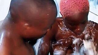 WOW! Sexyrita gives uncensored bath BBJ to BBC in live stream!