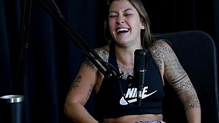 Watch Damiana's filthy interview explode with grandpa Moai's pervy antics part 5!