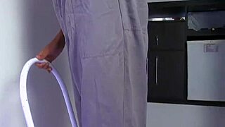 Slutty tgirl Nicolly Pantoja rails guy bareback then takes ass creampie