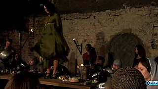 busty medieval maidens suck cock at outdoor fairs
