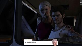 blonde redhead rides big tits cowgirl at the ranch farm dlc ending