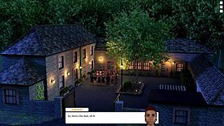 blonde redhead rides big tits cowgirl at the ranch farm dlc ending