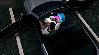 getting that hooker in gta 5 car sex game 😈🚗💦