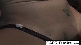 Capri Cavanni Fingers Wet Pussy While Squeezing Her Amazing Big Tits