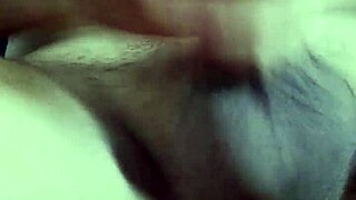 Leaked bedroom video call shows pretty Filipina girlfriend handjob orgasm cum