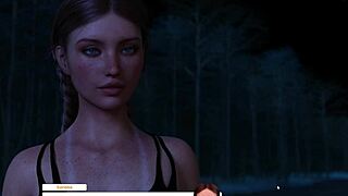 blonde redhead rides big tits cowgirl at the ranch farm dlc ending
