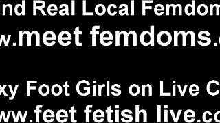Sexy Lesbians Worship Each Other's Feet Intensely