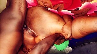 chocolate pussy gettin pounded doggystyle by monster cock 💦🍫