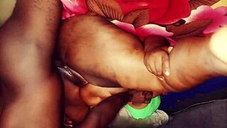chocolate pussy gettin pounded doggystyle by monster cock 💦🍫