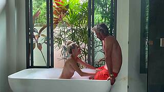 hey babe, wanna watch our steamy early morning couple routine?