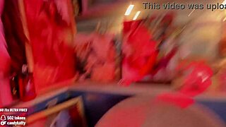 sweety rinushka's big ass teen panties drop for close up solo toy webcam show