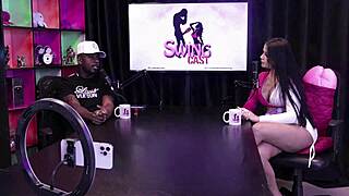 Jefão's wild swing cast chat with Tifany reveals steamy group secrets part 1 on sheer red!