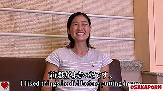 sexy muscular japanese aki moans orgasming on toys with natural tits bouncing