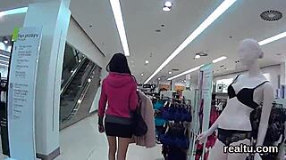 glamorous czech nympho seduced shop fucked pov hard