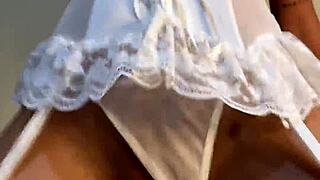 College Goth Slut's Passionate Huge Natural Tits Ride Feels So Good