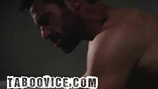 Pervy guy dreams of rough threesome with blonde wife and brunette slut