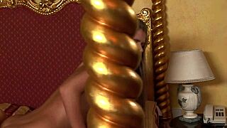 Caylian And Nessa Stretch Asses With Toys Before Guy Joins For Hardcore Pounding