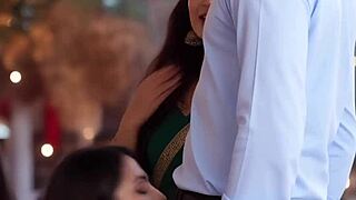 Bride's Cute Asian Sisters Deepthroat Monster Indian Cocks At Wedding In Sloppy 3some Blowjob Cumfest