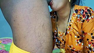 indian college girl returns home from college for intimate stepbrother moment caught on video