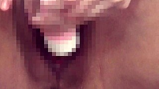 curious nurse squirts hard during sloppy blowjob session 😏💦